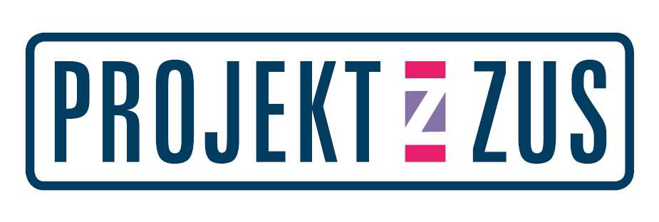 Oficjalne logo „Projekt z ZUS” – projekt edukacyjny dla szkół podstawowych.